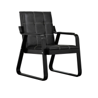 慧采云 办公家具钢架沙发办公沙发商务接待会客洽谈等候单人位沙发铁艺沙发