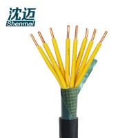 沈迈 铜芯铠装电缆 ZR-KVV22-450/750V-8*1.5平方 /米