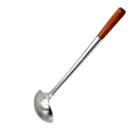 鑫睿辉 不锈钢木柄炒勺手勺 6两 个