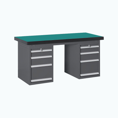 臻远 ZY5073020 重型工作台 双四抽 1500*750*800mm