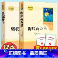 [正版]骆驼祥子海底两万里书原著初中版七年级下册必读人民教育出版社人教版老舍全套初一课外阅读书籍名著初中生和2二书目