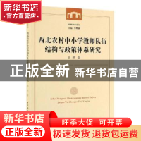 正版 西北农村中小学教师队伍结构与政策体系研究 周晔 中国社会