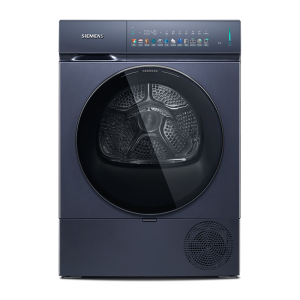 西门子(SIEMENS)iQ500新品10公斤滚筒变频热泵烘干家用干衣机冷凝器自清洁防缠绕智感烘干WQ55K7U10W