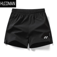 HLCOMANyy羽毛球裤夏季运动短裤男女款三分裤冰丝速干裤带口袋健身跑步裤