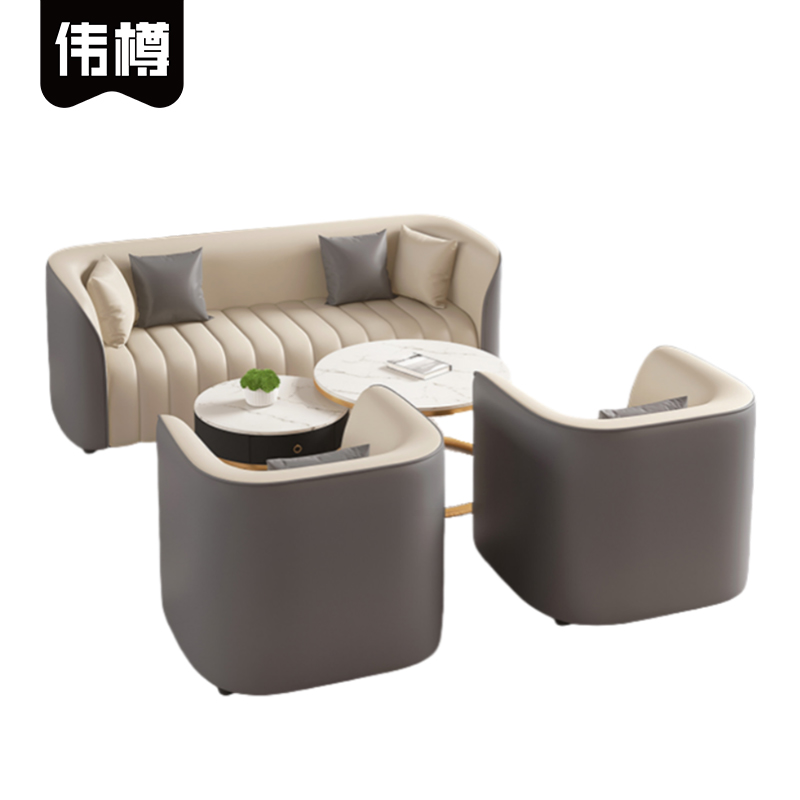 伟樽沙发单人位*2+三人位+茶几套