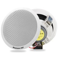 纽曼蓝牙音箱吸顶喇叭D160 5英寸一拖十四 无线蓝牙音响功放套装吊顶嵌入式家用商品背景音乐公共广播音箱系统