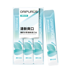 奥朴兰诗ORIPURUS薄荷甘草清新漱口水12ml20条