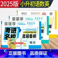 3本真题集锦 [语数英]121套卷 小学升初中 [正版]考进名校小升初真题卷语文数学英语成都市八大名校小升初招生分班入学