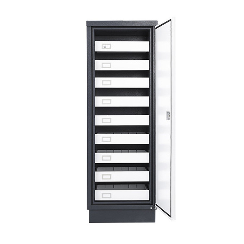 班龙文件防磁柜九抽台