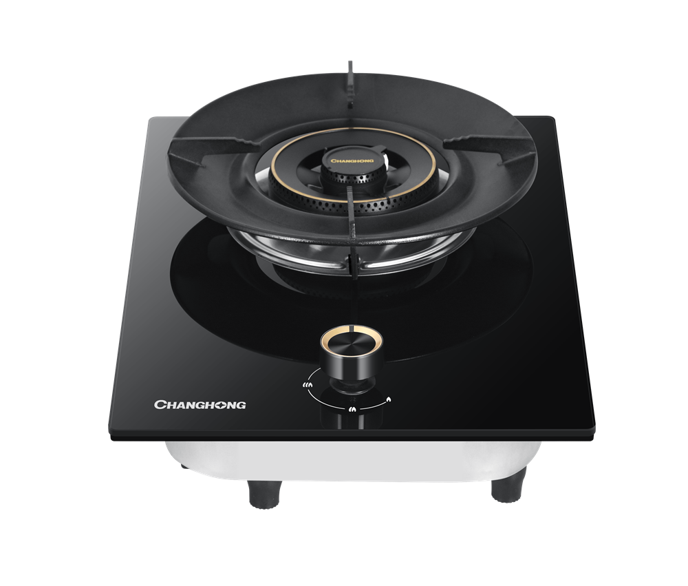 长虹(CHANGHONG) 5.0kW猛火 66%热效率 铜火盖一级能效 液化气20Y 台嵌两用单眼灶JZY-D255