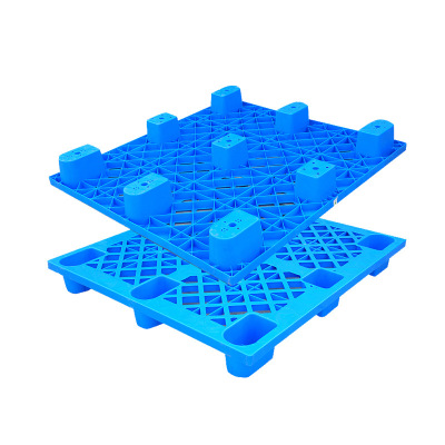 晖旭源 塑料托盘 网格九脚加厚 100*90*14cm