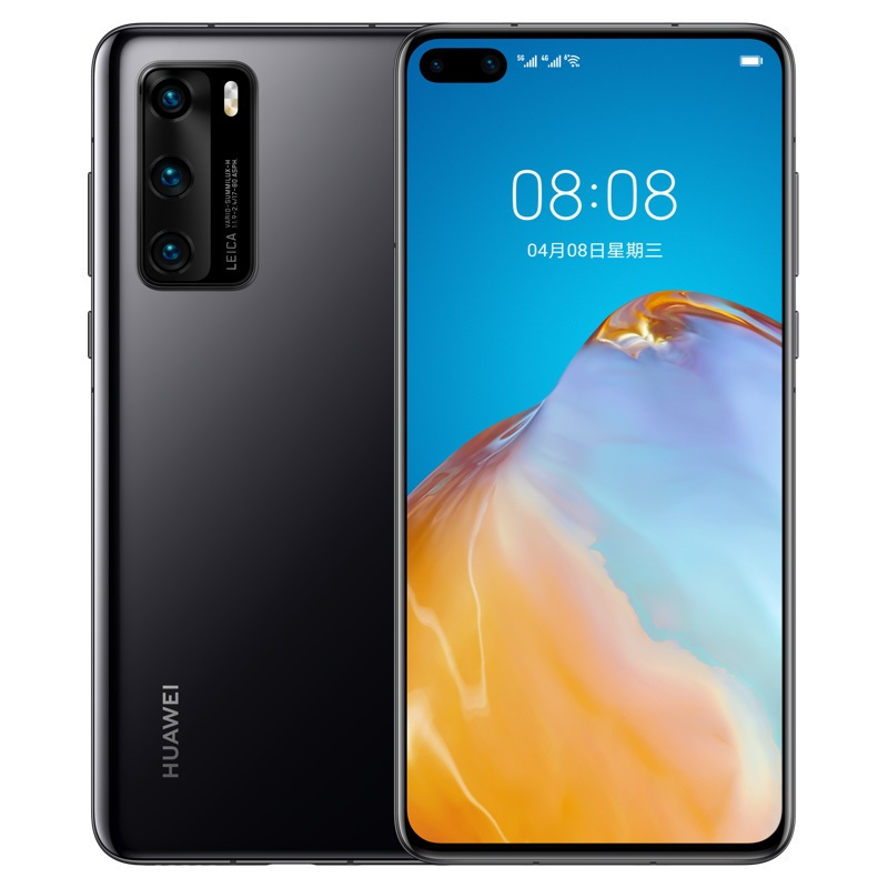 华为/HUAWEI P40 Pro+ 8GB+256GB 陶瓷黑 麒麟990 5G SoC芯片超感知 徕卡五摄 四曲满溢屏 移动电信联通5G全网通手机