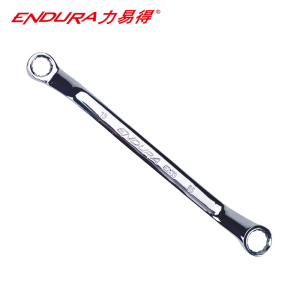 力易得(ENDURA)全抛光铬钒钢双头梅花扳手 9*11mm 货号E2434(3把起送)