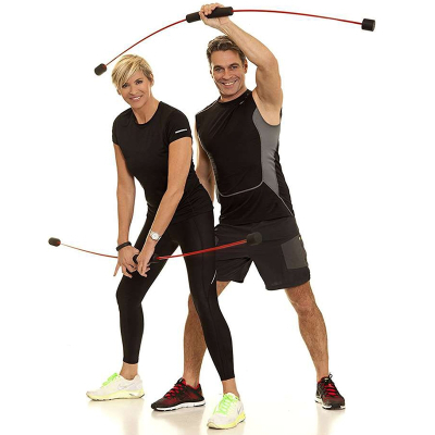 飞力士健身弹力棒多功能迈登高训练棒弹力棍飞力仕震颤棒振颤可拆卸