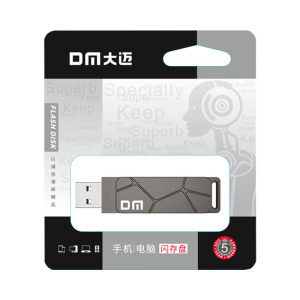 大迈(DM)PT197 64G 金属USB3.2 商务办公高速U盘(计价单位:个) 银色