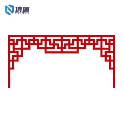 值盾 ZSYDON 党建主题布置边框 1*1m 平方米