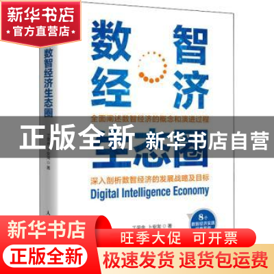 正版 数智经济生态圈 丁荣余,卜安洵 人民邮电出版社 97871155887