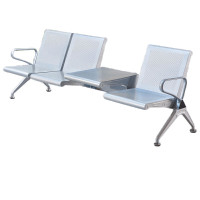 晋舰 靠背排椅候诊椅加厚机场银行车站医院等候椅大厅连椅三人位无垫