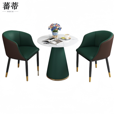 蕃蒂 休闲桌80CM单桌二椅 套