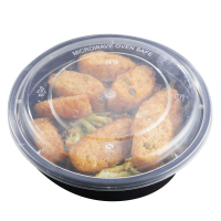 美威能 一次性圆形饭盒150只