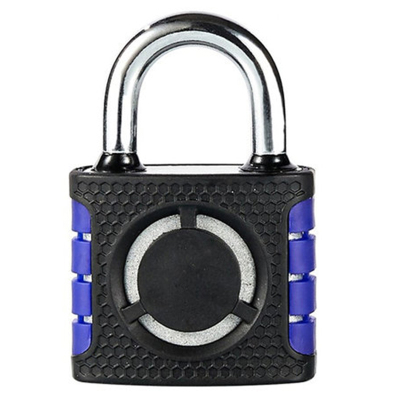 安盛宏方 ASHF693 40mm 蓝黑色 双色包胶腰圆铁锁 1.00 个/把 (计价单位:把) 蓝黑色