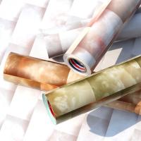 骁熊加厚防水pvc仿大理石纹贴纸壁纸自粘墙纸柜子桌家具翻新时尚创意自粘墙纸平面墙贴家装主材PVC墙纸