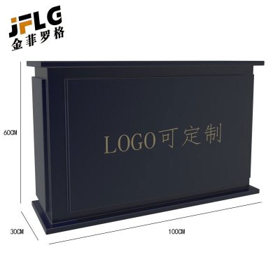 苏宁 金菲罗格 办公家具 可定制LOGO镀锌板花箱隔断种植箱 花箱100x30x60cm