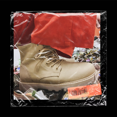 Ideamini秋冬高帮鞋韩版工装鞋新款大头马丁靴韩版流行休闲男鞋户外作战靴靴子