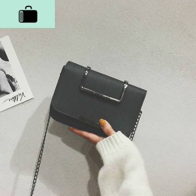 chic链条包包女2019新款潮韩版大气手提斜挎包学生百搭单肩小方包NEW LAKE女斜挎包