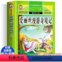 爱丽丝漫游奇境记 [正版]爱丽丝漫游奇境记 彩绘注音版加厚原著完整版好孩子书屋系列儿童文学名著故事必小学生一二三四五六年