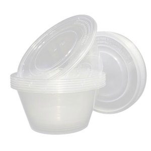 一次性打包盒(圆盒) 500ml/450个/箱 1箱