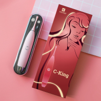 KISTOY C.King秒潮按摩笔变频自尉器震动棒女自慰自卫慰器小号迷你细跳蛋女性系列情趣成人用品