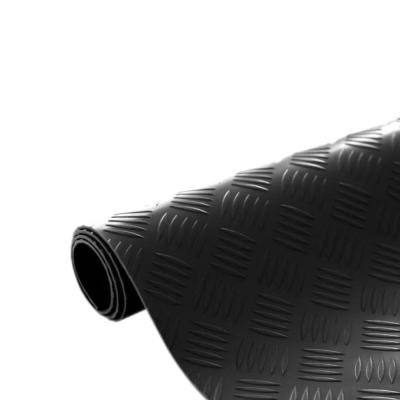 中锦科技 防滑橡胶垫 3mm×1.5m×10m五道杠 卷