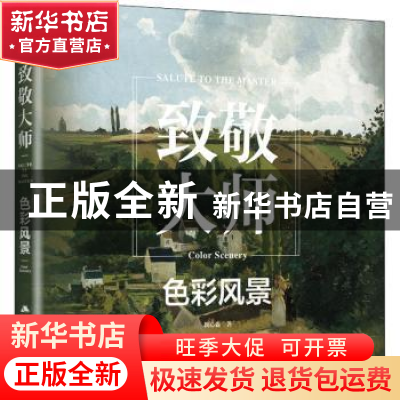 正版 致敬大师:色彩风景:Color scenery 魏心淼 江苏人民出版社 9