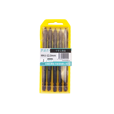 梦涵杰 十字三角钻 MHJ-12.0mm 个