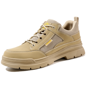 蓝鸥盾劳保鞋男防滑透气钢包头防砸防刺穿舒适耐磨橡胶底安全工作工地功能鞋D226