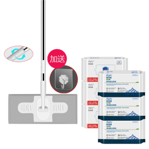 静电除尘纸拖把吸尘免洗湿纸巾擦地纸家用一次性拖布地板拖地湿巾