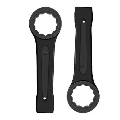 立伟铁牛敲击梅花扳手125mm/把