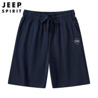 JEEP/吉普男夏季薄款裤子男五分裤宽松休闲短裤男户外运动9879