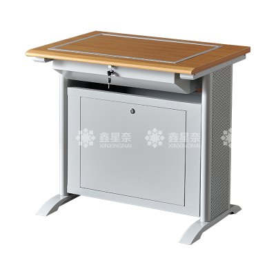 鑫星奈 XXN4012407 隐藏式翻转电脑桌培训桌教室机房多媒体学习桌办公桌A款单人位