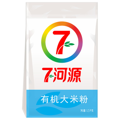 七河源有机大米粉1.5kg 东北锅贴 发糕