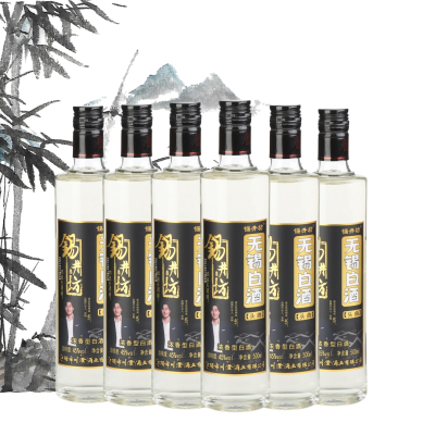 六瓶 锡井坊真纯粮地道无锡味头曲浓香型无锡白酒45度