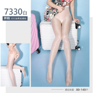 霏慕fee et moi女式情趣丝袜情趣内衣性感超薄丝袜丝滑油亮透视开裆成人用品诱惑套装女