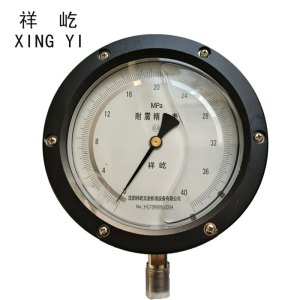 祥屹+耐震抗震精密压力表检测定制型+YBN150 0.4级+块