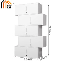 汐办公柜五节台