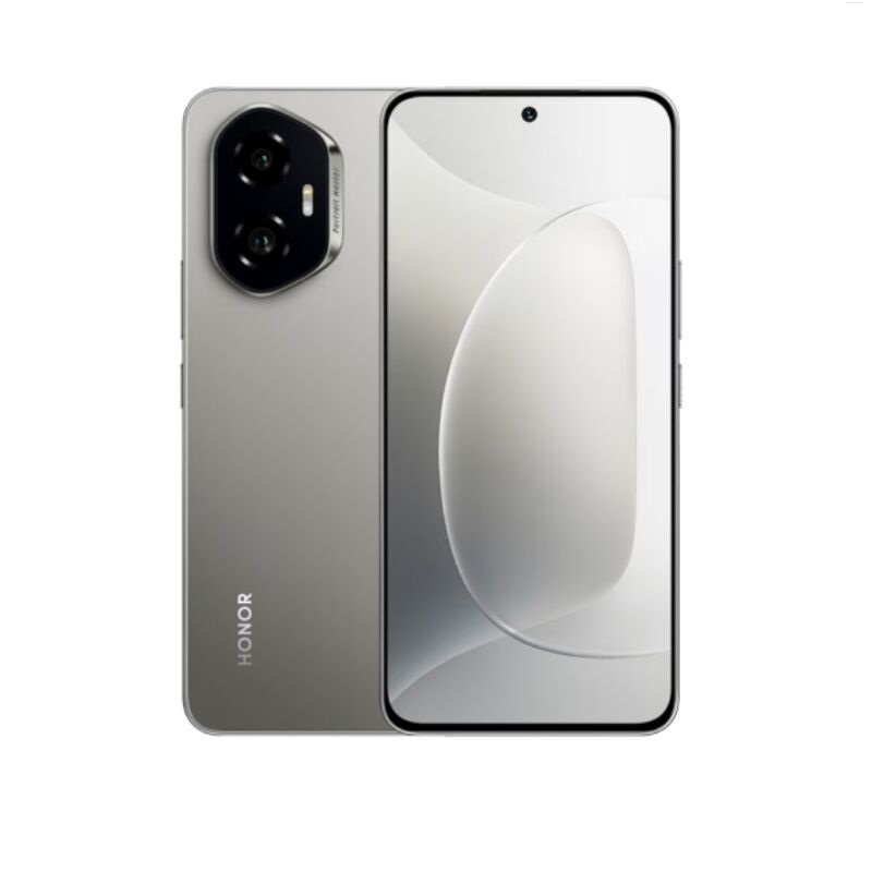 荣耀300 12GB+256GB苍山灰 5G智能手机 轻薄小直屏单反级双防抖主摄100W快充 5000万像素 青海湖电池