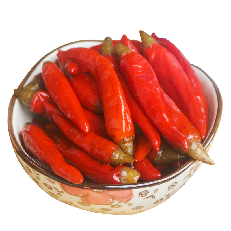 1kg*1袋 泡椒小米辣(红色) 红泡椒小米辣 剁椒鱼头酸辣椒泡椒鸡爪配料