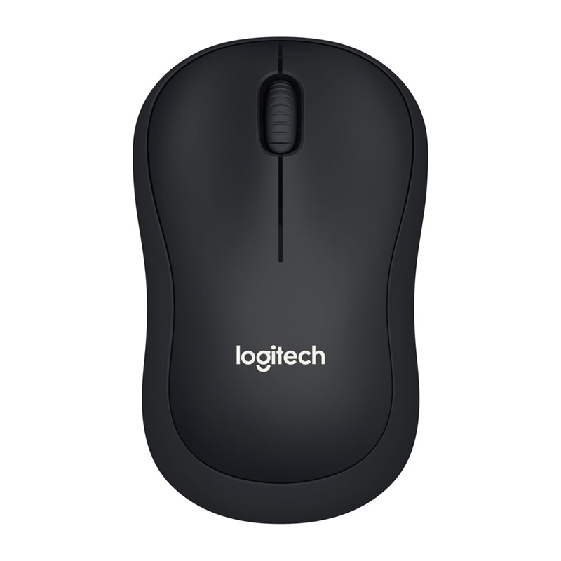 罗技(Logitech) B220企业版 无线办公轻音鼠标 黑色(单位:个)