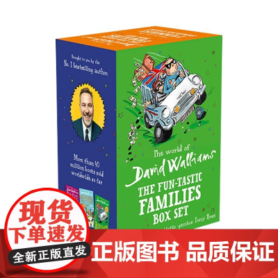 英文原版 THE WORLD OF DAVID WALLIAMS: FUN-TASTIC FAMILIES BOX SE