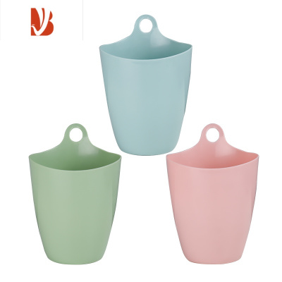 三维工匠北欧桌面小号垃圾桶家用迷你可爱学生书桌宿舍挂式垃圾分类收纳桶